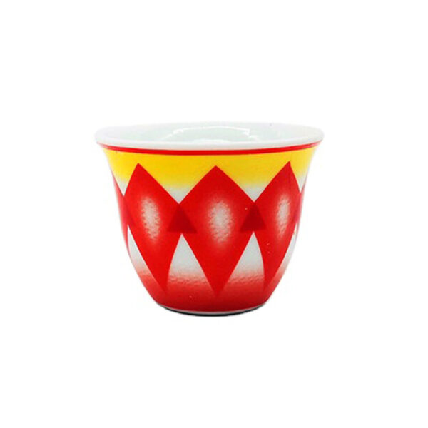 Traditional Pattern Porcelain Arabic Coffee Cawa Cup: CA0210 - Image 3