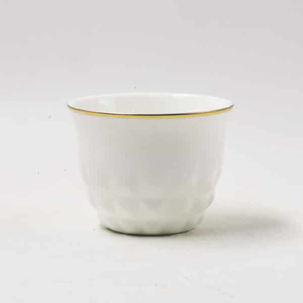 Basic White Ceramic Cawa Cup: CA0206